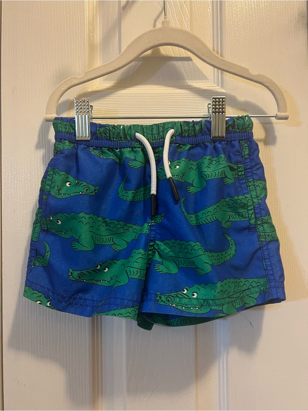 Maamgic Green Alligator toddler Swim Shorts